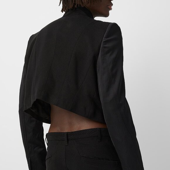 BNWT SS23 JULIUS "GALLU" DUAL MATERIAL CROPPED JACKET 3 - Picture 11 of 12